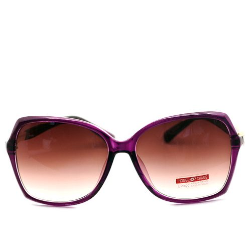 Butterfly pink frame sunglasses for women.