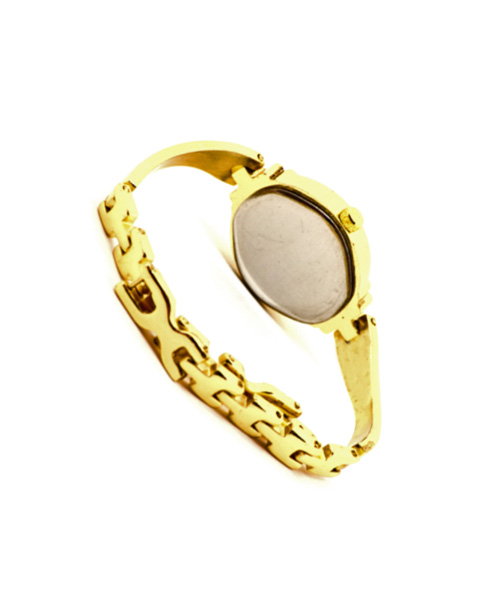 Slim gold watch for young ladies.