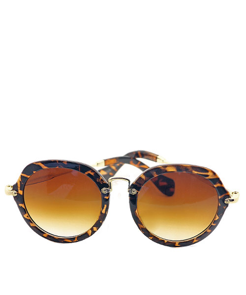 Womens fashion sunglasses leopard print.