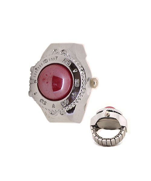 New design unique concept stylish finger ring watch for girls & women.