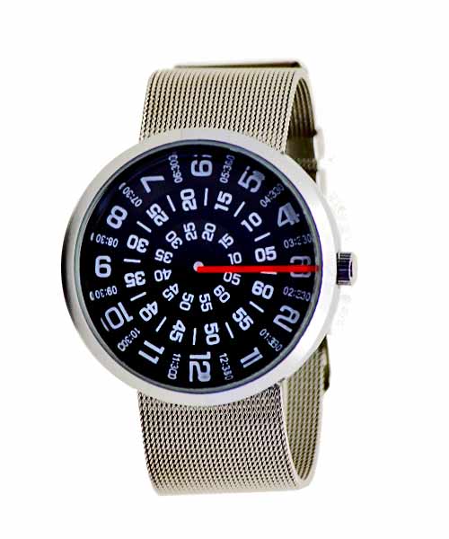 Paidu designer turntable round dial wrist watch.