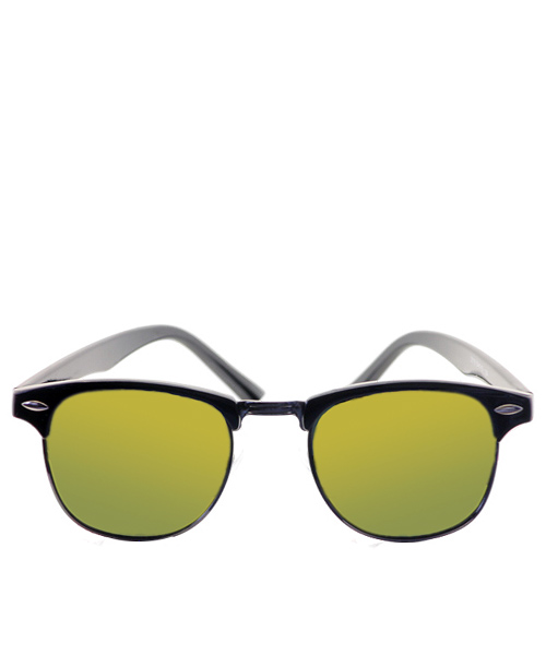 Multi coloured oval sunglasses for men and boys.