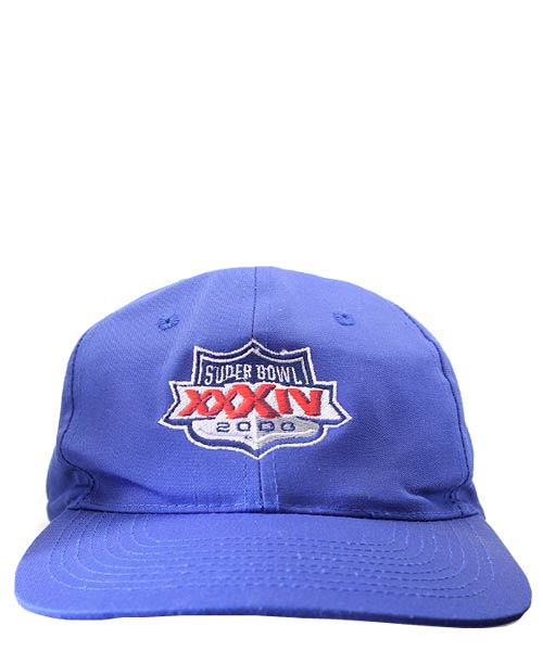 Super bowl blue unisex cap.