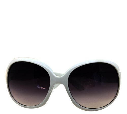 Retro round oversized sunglasses women.