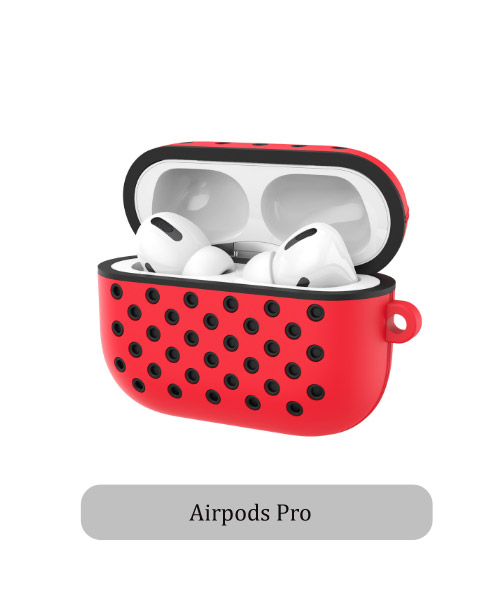 Honeycomb silicone case Airpods Pro.