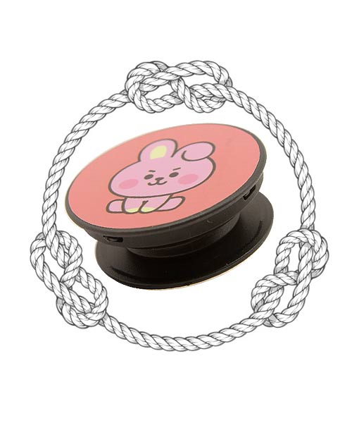 BT21 Baby Cartoon Pink Mobile Pop Socket.