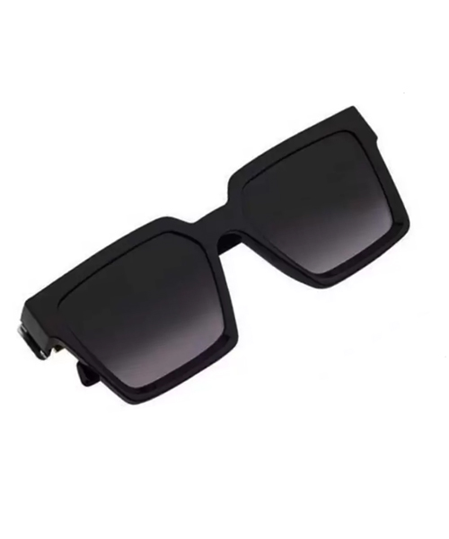 Retro Wayfarer Black UV Sunglasses