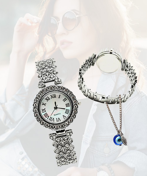 Revel Bracelet Watch | 18mm squared case | 14mm Bracelet | Delicate Buckle  Feature | Jewelry clasp. – BREDA