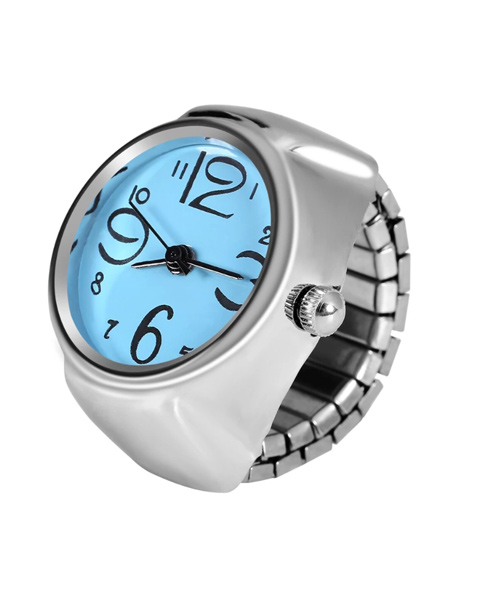 Buy stainless steel women's finger ring watch India online.