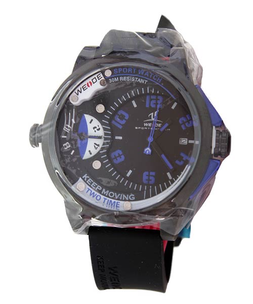 Weide dual display time rugged military large mens watch.